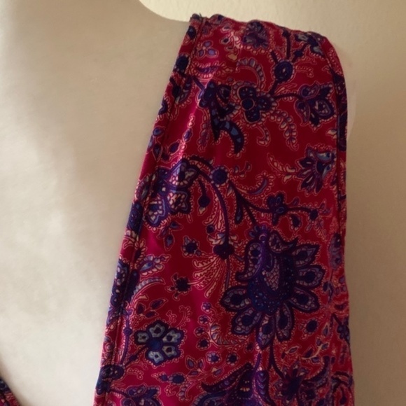 LF paisley floral cut out shift dress size M NWT - Picture 11 of 15
